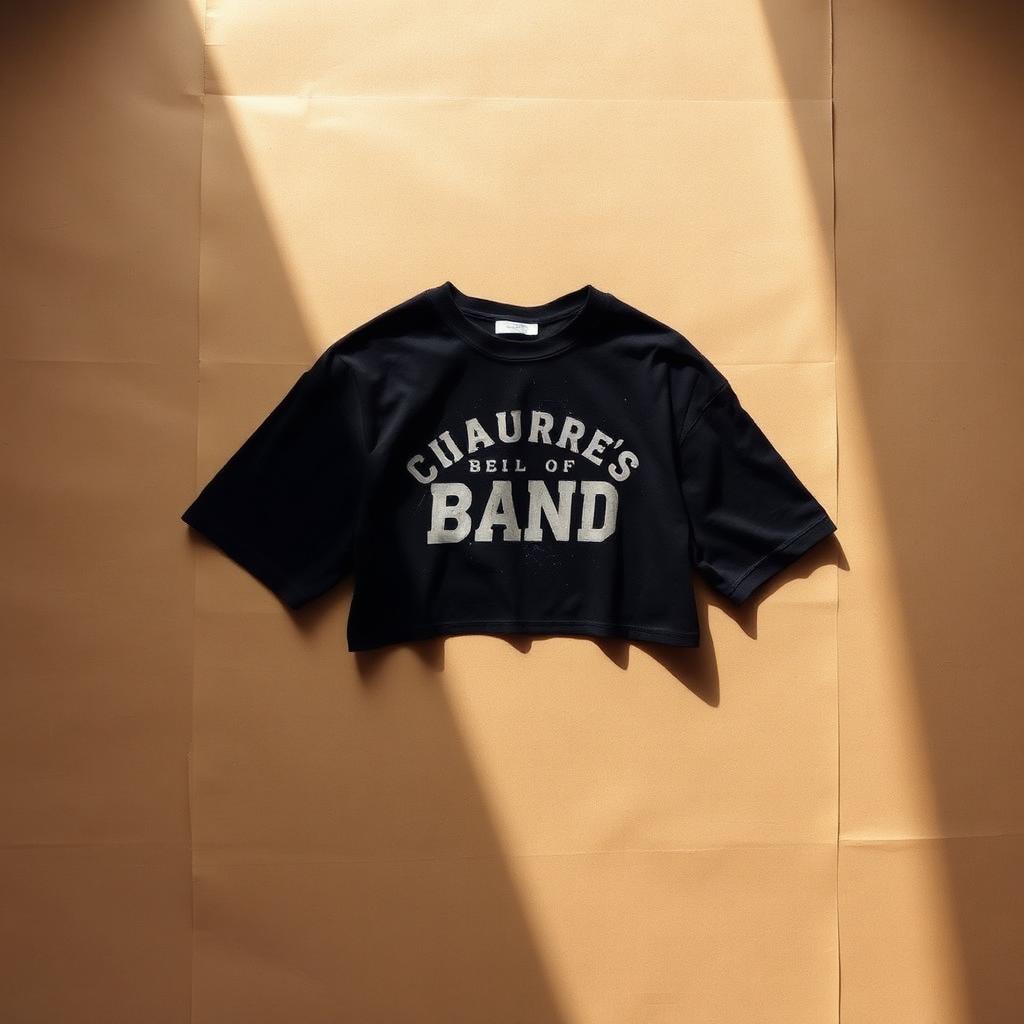 Cropped Vintage Band Tee — shirt, 90s (photo 1)