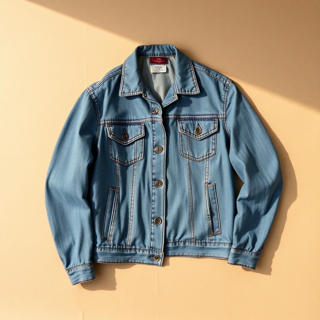 Classic Vintage Denim Jacket — outerwear, 90s (photo 1)